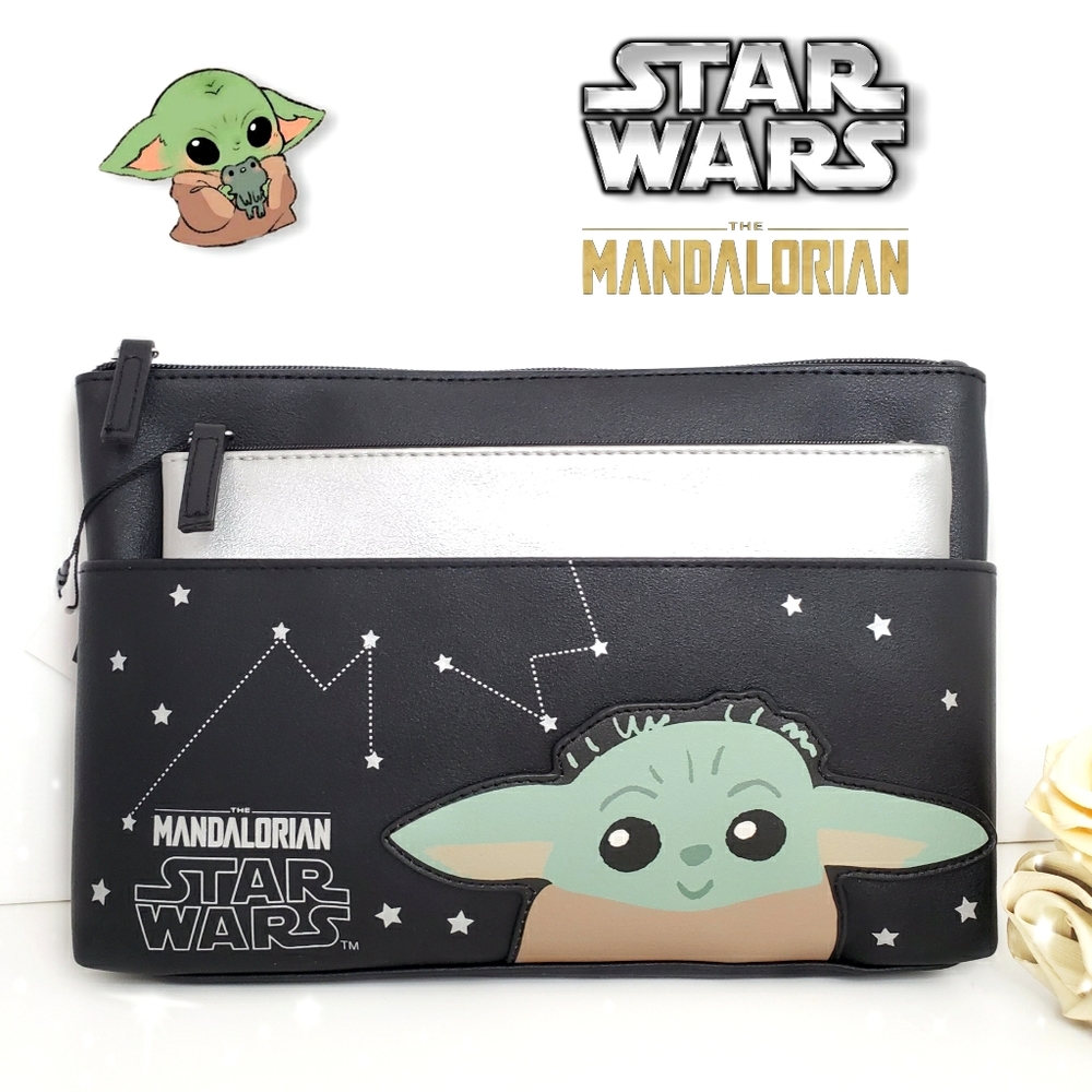 🎁 Star Wars The Mandalorian Large Cosmetic Bag
